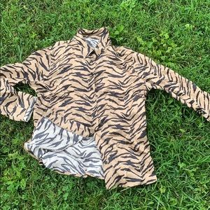 Reformation tiger stripes size medium